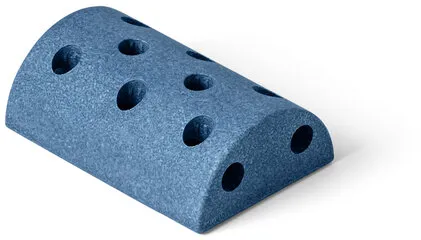 Block Round Deep Blue